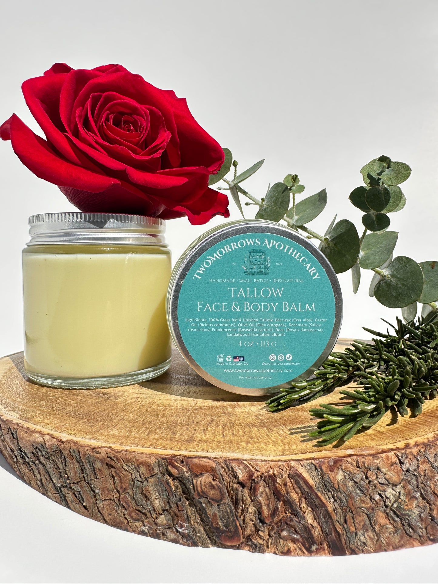Tallow Face & Body Balm 4oz